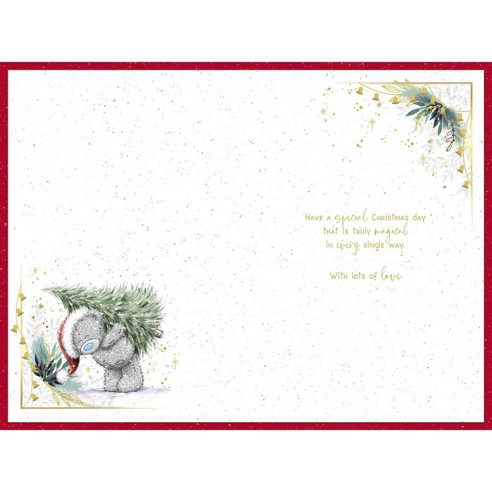 Lovely Granddaughter Verse Me to You Bear Christmas Card Extra Image 1